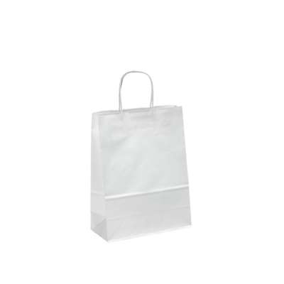 White Paper Carrier Bags | White Paper Bags